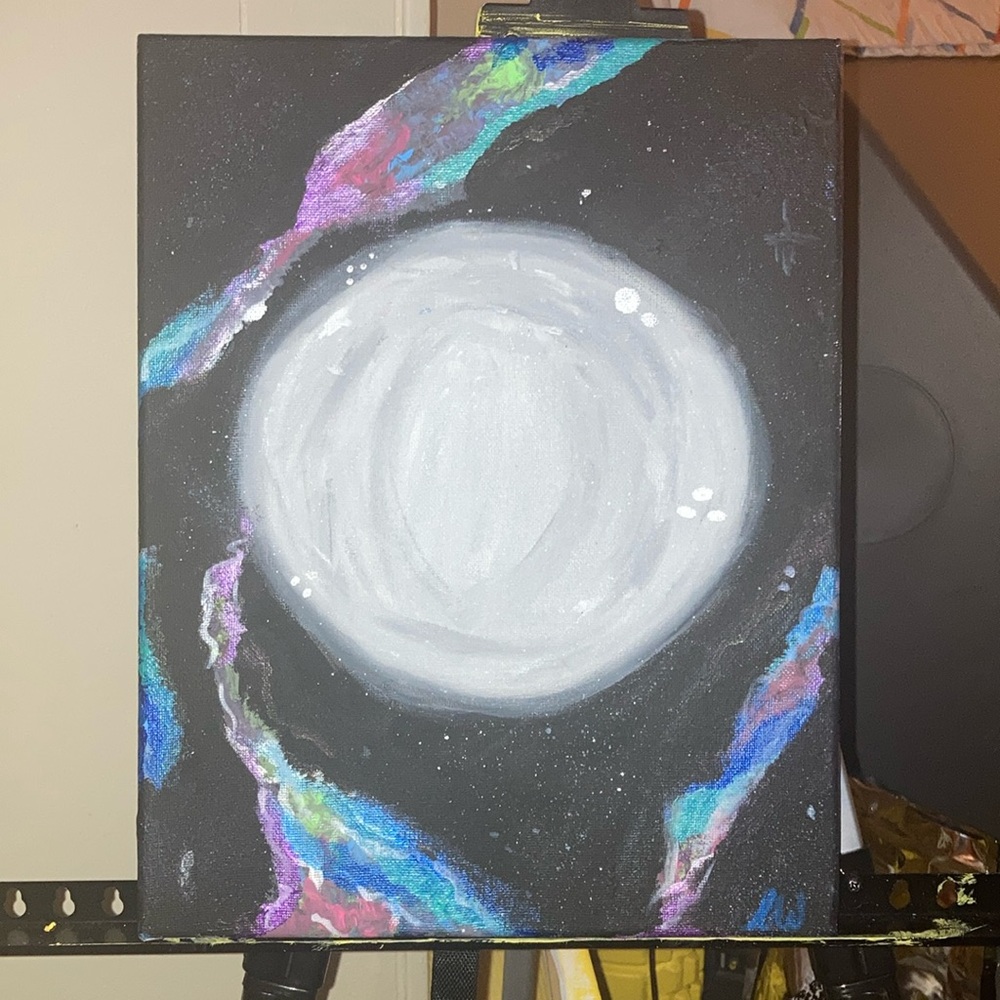 Moon painting